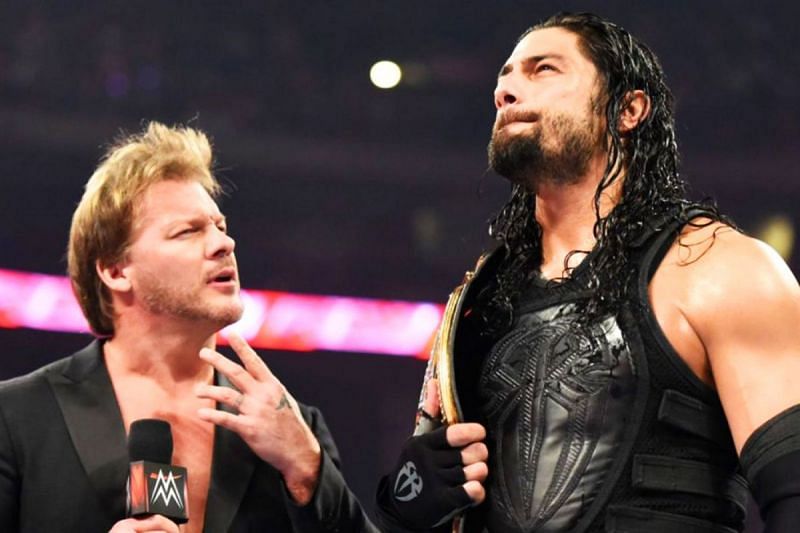 Chris Jericho and Roman Reigns